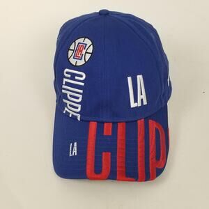 Los Angeles Clippers Hat Cap Strap Back Mens One Size NBA Basketball New Era